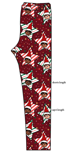 Elf Stars Basic Leggings