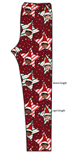Load image into Gallery viewer, Elf Stars Basic Leggings