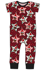 Elf Stars Bennett Pants and Shorts Length T-Shirt Romper