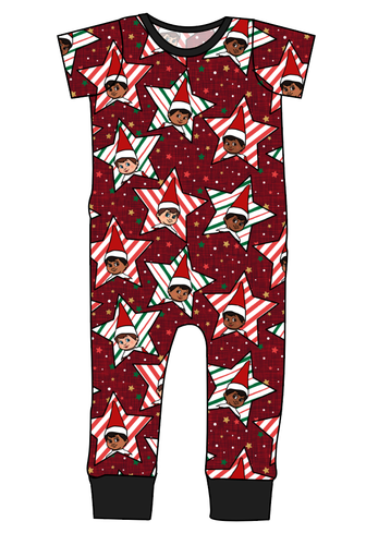 Elf Stars Emmett Pants And Shorts T-Shirt Romper