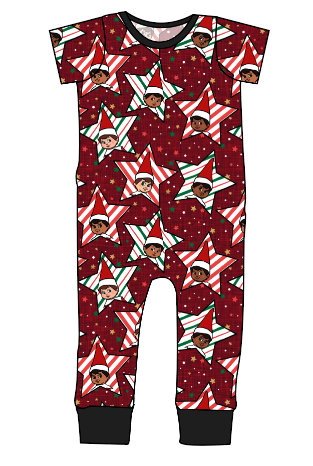 Elf Stars Emmett Pants And Shorts T-Shirt Romper