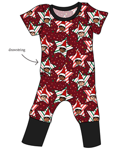 Elf Stars Grow With Me Pants And Shorts Romper