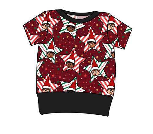 Elf Stars Grow With Me Tee