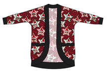 Load image into Gallery viewer, Elf Stars Ladies' Cocoon Cardigan