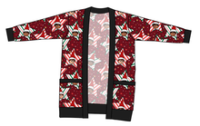 Load image into Gallery viewer, Elf Stars Ladies' Grandpa Cardigan