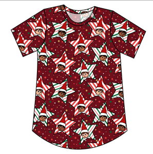 Elf Stars Ladies' Relaxed Tee