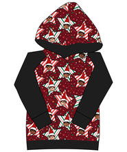 Load image into Gallery viewer, Elf Stars Ladies Hoodie