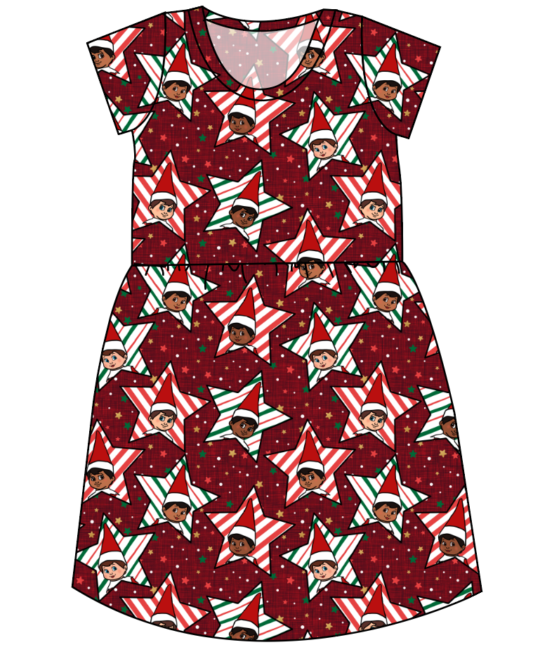 Elf Stars Ladies' Play Dress