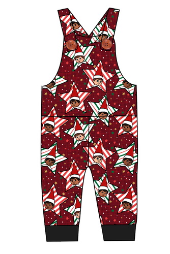 Elf Stars Overalls and Shortalls