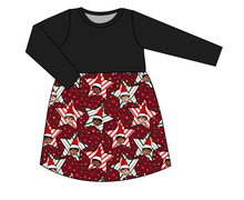 Load image into Gallery viewer, Elf Stars Play Dress