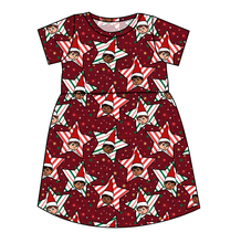 Load image into Gallery viewer, Elf Stars Play Dress
