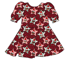 Load image into Gallery viewer, Elf Stars Prairie Dress