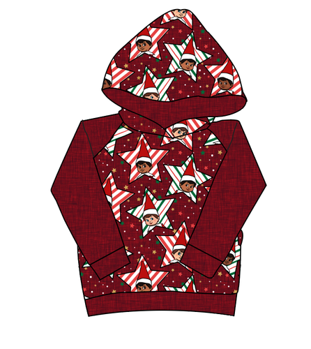 Elf Stars Classic Hoodie (or Crewneck)