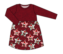 Load image into Gallery viewer, Elf Stars Play Dress