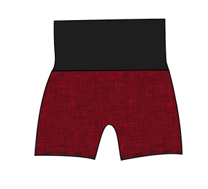 Crimson Linen Grow With Me Pants And Shorts
