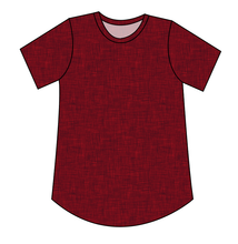 Load image into Gallery viewer, Crimson Linen Ladies&#39; Relaxed Tee