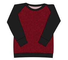 Load image into Gallery viewer, Crimson Linen Ladies&#39; Classic Crewneck