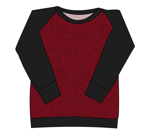 Crimson Linen Ladies' Classic Crewneck