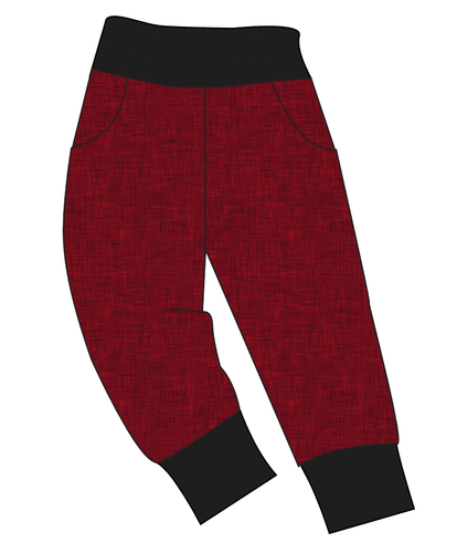 Crimson Linen Ladies' Joggers and Jogger Shorts