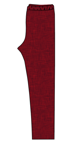 Crimson Linen Ladies' Lounge Leggings