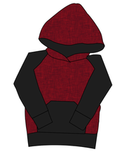 Load image into Gallery viewer, Crimson Linen Mens&#39; Hoodie