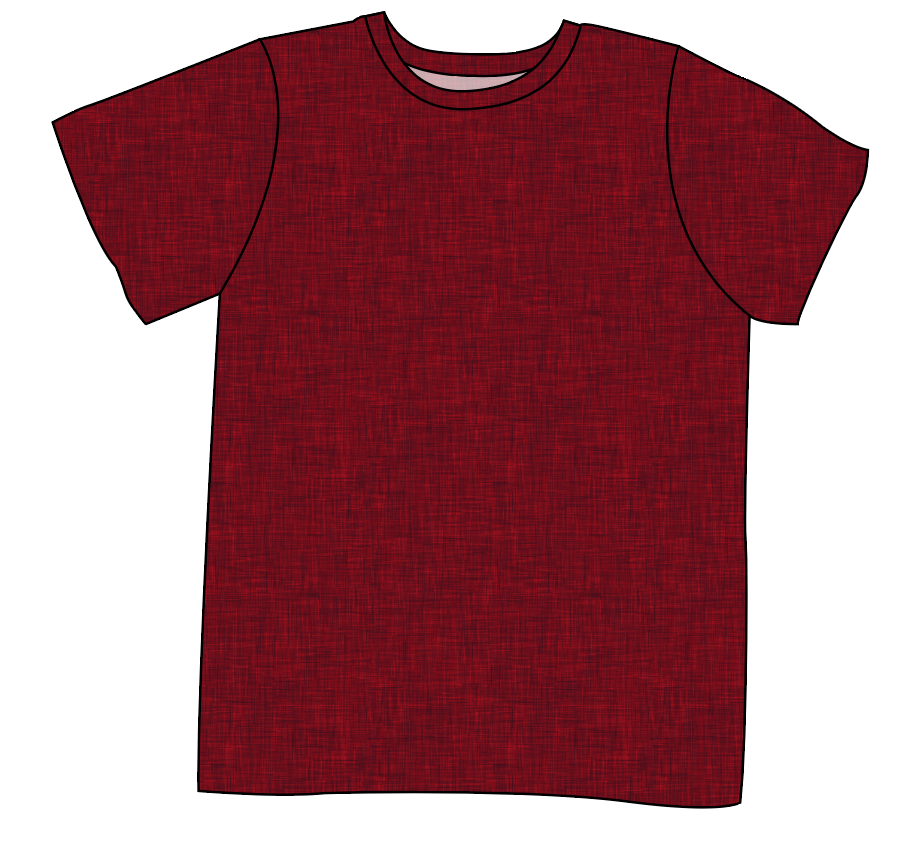 Crimson Linen Mens' Tee