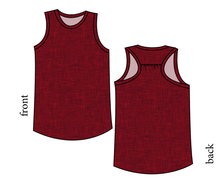Load image into Gallery viewer, Crimson Linen Summer Tank