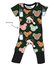 Load image into Gallery viewer, Milk and Mickeys Grow With Me Pants And Shorts Romper
