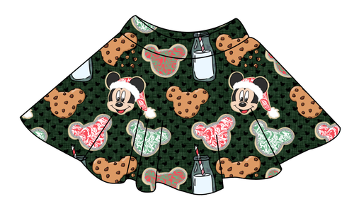 Milk and Mickeys Ladies' Circle Skirt