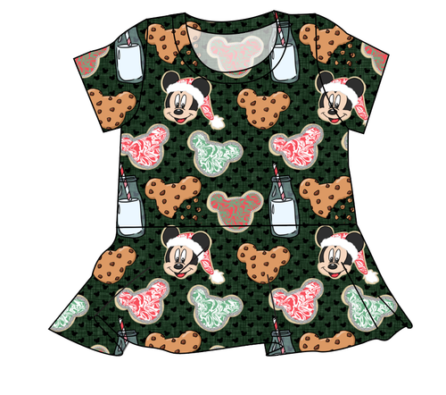 Milk and Mickeys Ladies' Peplum Top