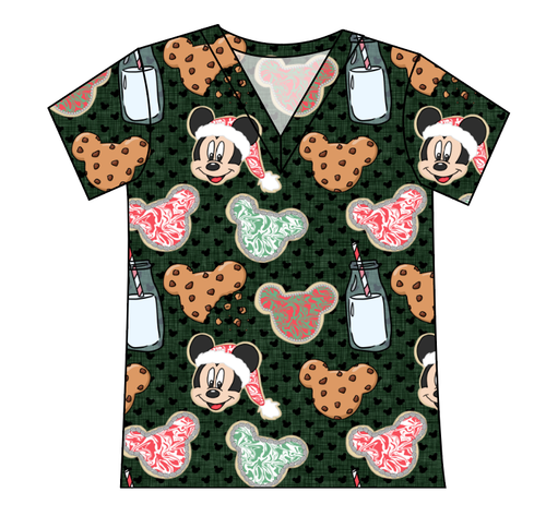 Milk and Mickeys Ladies' Slouchy V-Neck Tee