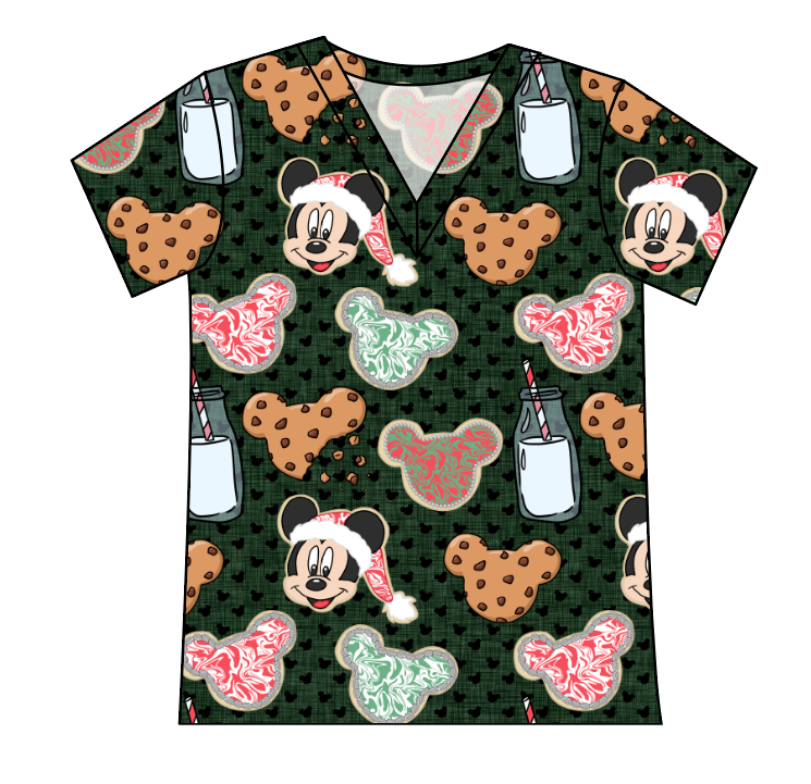 Milk and Mickeys Ladies' Slouchy V-Neck Tee