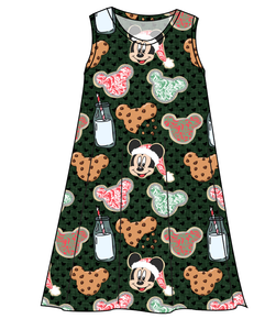 Milk and Mickeys Ladies' Swing Dress