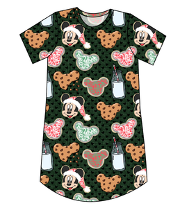 Milk and Mickeys Ladies' T-Shirt Dress