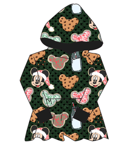 Milk and Mickeys Peplum Hoodie (or Crewneck)
