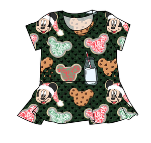 Milk and Mickeys Peplum Top