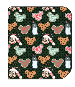 Milk and Mickeys Swaddle Blanket