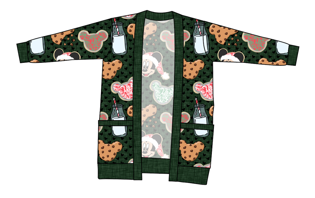 Milk and Mickeys Kids Grandpa Cardigan