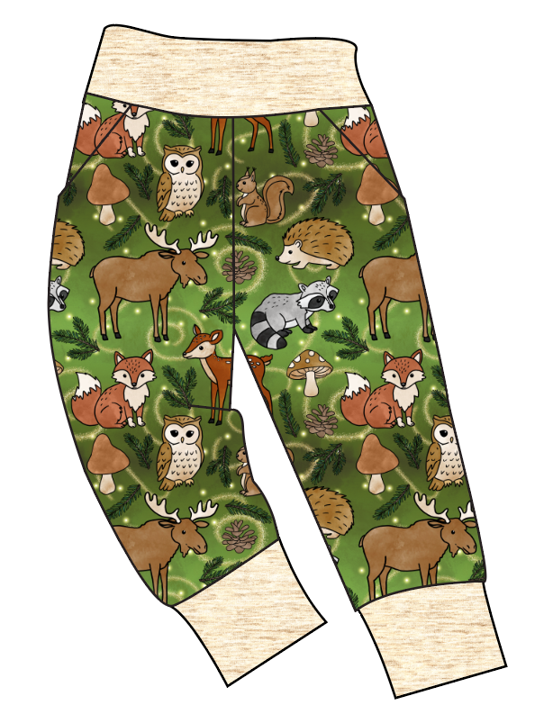 Winter Woodland Basic Joggers And Jogger Shorts