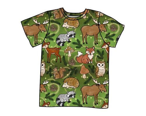 Winter Woodland Basic Tee and Tank