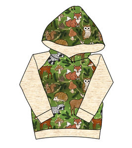 Winter Woodland Classic Hoodie (or Crewneck)