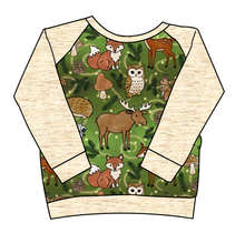 Load image into Gallery viewer, Winter Woodland Classic Hoodie (or Crewneck)