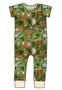 Winter Woodland Emmett Pants And Shorts T-Shirt Romper