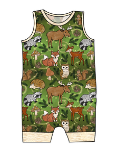 Winter Woodland Emmett Pants And Shorts T-Shirt Romper