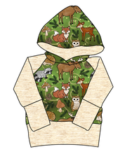 Load image into Gallery viewer, Winter Woodland Grow With Me Hoodie (or Crewneck)