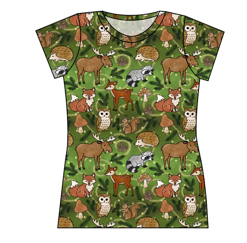 Winter Woodland Ladies' Basic Tee