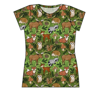 Winter Woodland Ladies' Basic Tee