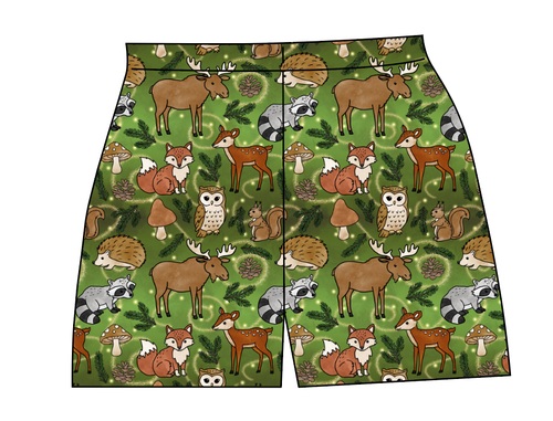 Winter Woodland Ladies' Lounge Shorts