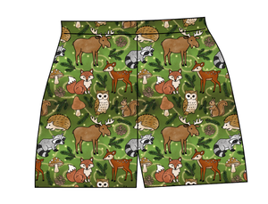Winter Woodland Ladies' Lounge Shorts
