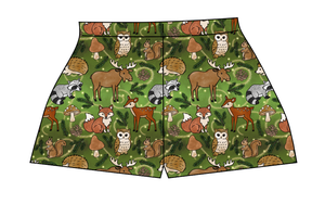 Winter Woodland Ladies' Lounge Shorts